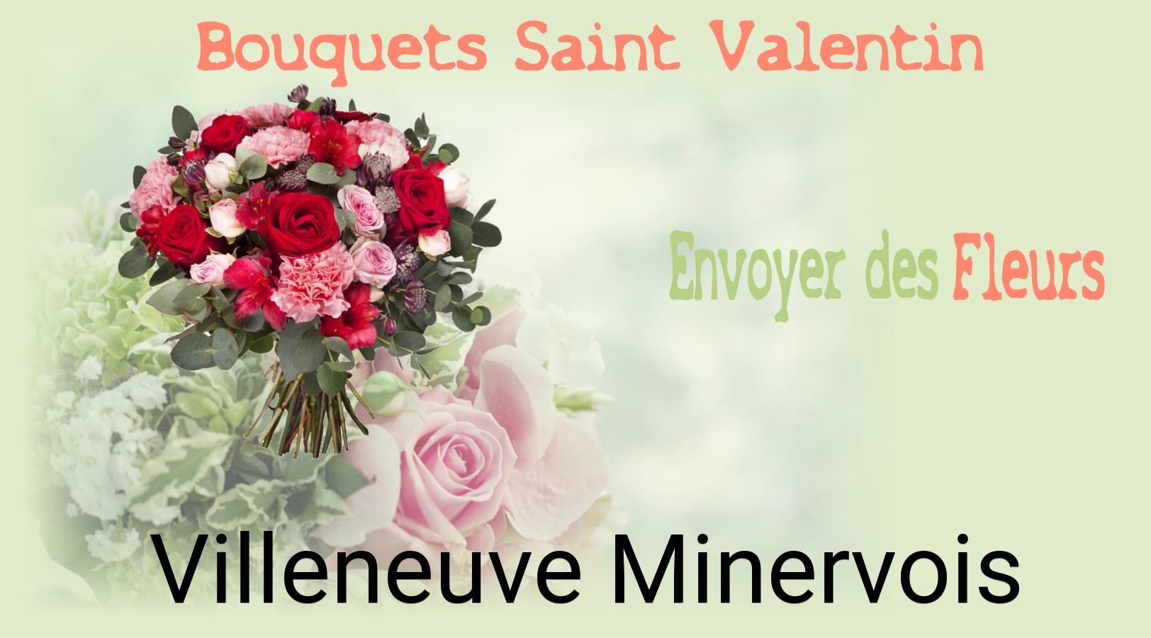 Roses de Saint-Valentin livrées à Villeneuve-Minervois